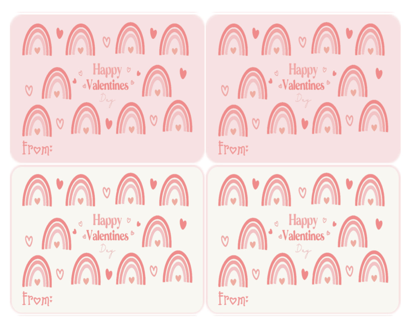 Valentine’s Day Sticker Tag